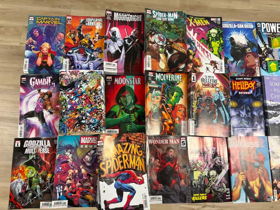 This week's wall of new releases